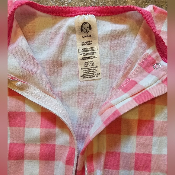 Carter's Full Zip Pajamas 24 months - Picture 6 of 13